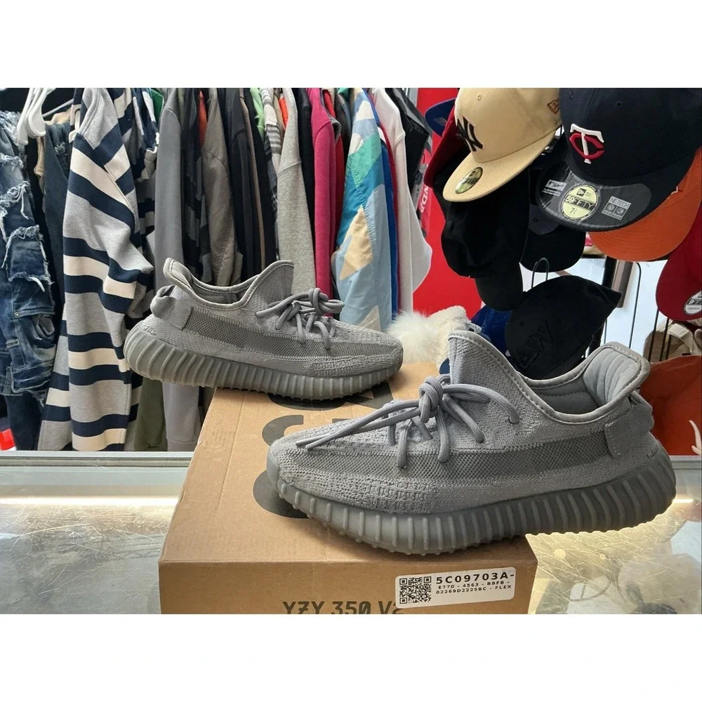 adidas Yeezy Boost 350 V2 Steel Grey Primeknit Low Top IF3219 2024 Men 7